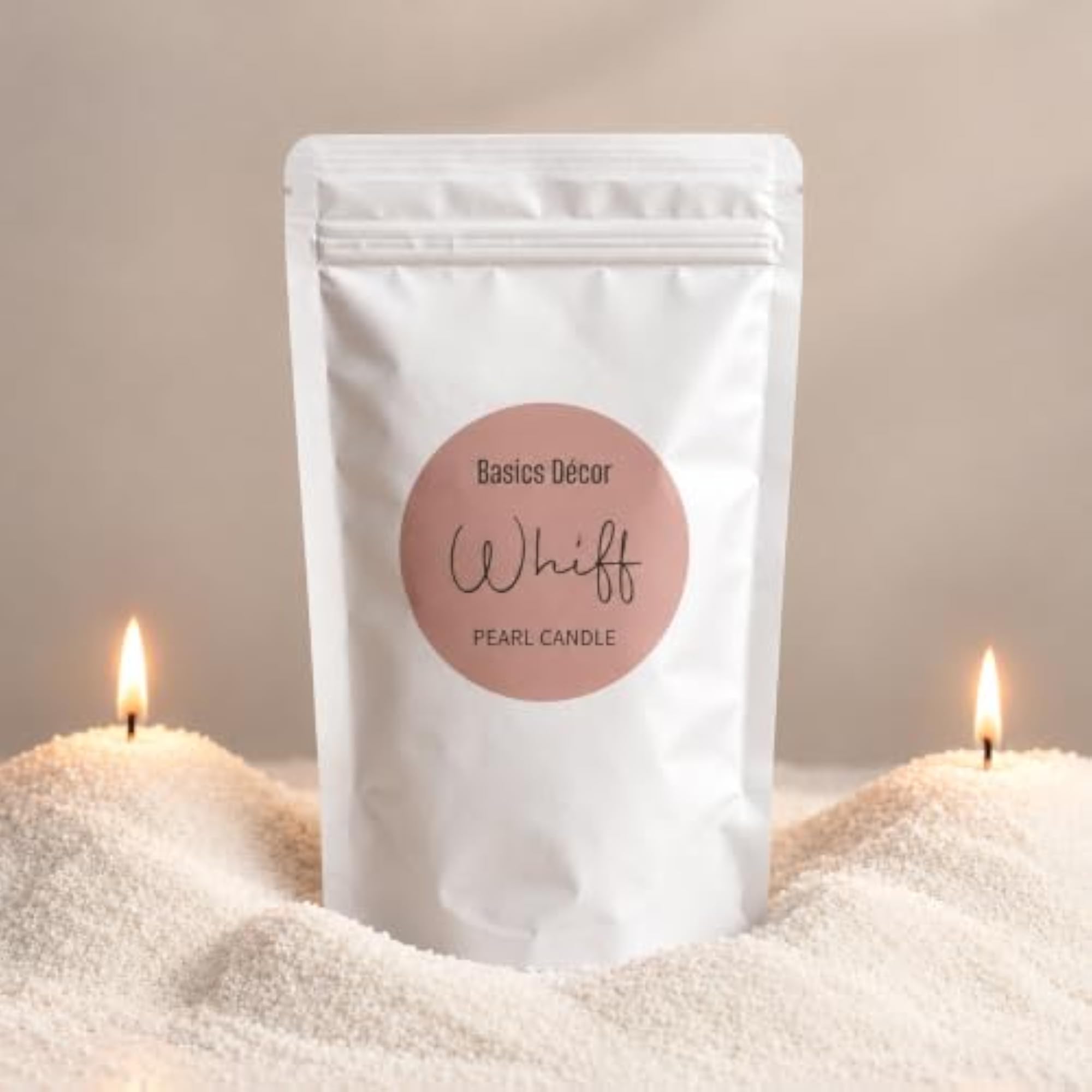 Whiff Pearl Candle with Wick, 200 gm, 12 Wicks