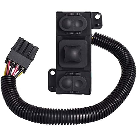 Ferding Power Seat Switch Tilt Control Left Driver Seat Replacement for Ford/Lincoln-1993-2014 (E-150/E-250/E-350),2004-2009 F-150,1999-2010 F-250SupperDuty,2001-2004(F-650/F-750) F65Z-14A701-AA Cover