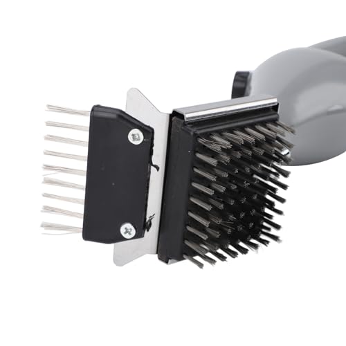 Grillbürsten, Dampfsaubere Grillbürste, Grillbürste mit Edelstahlborsten für Grill Im Freien, Dampfreinigung und Einfach Anzuwenden für Grills aus Stahl, Gusseisen und Keramik