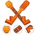 Multi-Angle Gutter Cleaning Tools from the Ground,Gutter Cleaning Tool with Threaded,Gutter Cleaner, Mini Rake, Clean off Gutter Guards from The Ground,Great for Removing Leaves from Roofs