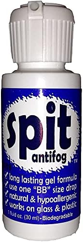 Jaws, Premium Anti-Fog Gel Solution for Eye Glasses, Mirrors, Plastic Windows, Swim Goggles - Quick and Long-Lasting Glass Anti Fog Gel Solution, 1 oz (Pack of 1)
