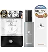 Amazon | ブラックサプリEX プラス [黒髪サプリ 白髪 サプリメント