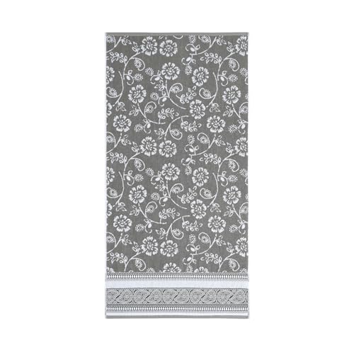 Modern Threads 6 Piece Set, 2 Bath Towels, 2 Hand Towels, 2 Washcloths Yarn Dyed Jacquard/Solid Towel Set Ophelia Stone - Cosy Home Interiors Modern Threads 6 Piece Set, 2 Bath Towels, 2 Hand Towels, 2 Washcloths Yarn Dyed Jacquard/Solid Towel Set Ophelia Stone - Image 6