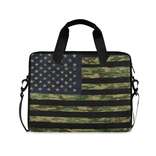 Maletín para portátil 13-15.6 pulg ALAZA camuflaje miniatura 1