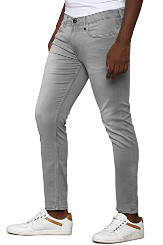 Image of Allen Solly Men Mid Rise Slim Jeans