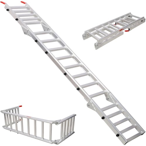 Rampas Plegables de Carga de Aluminio 7.3ft para Motos y ATV miniatura 1