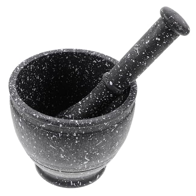 PRETYZOOM Seasoning Pestle Spices Grinding Bowl Garlic Mincer Tool Pestle for Kitchen