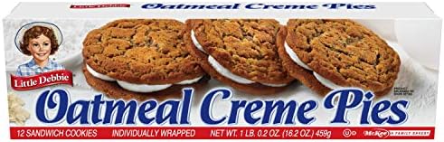 Little Debbie Oatmeal Crème Pie 16. 2 oz