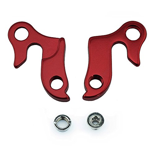 Patte de dérailleur Marin numéro 3 rouge satiné pour réparer un cintre cassé