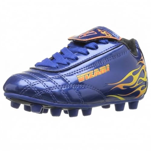 Vizari Blaze Soccer Cleat - Blue/Orange - 9 M US Toddler