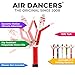 LookOurWay Air Dancers Inflatable Tube Man Attachment - 10 Feet Tall Wacky Waving Inflatable Dancing Tube Guy (Blower Not Included) - Christmas Theme - Santa Claus