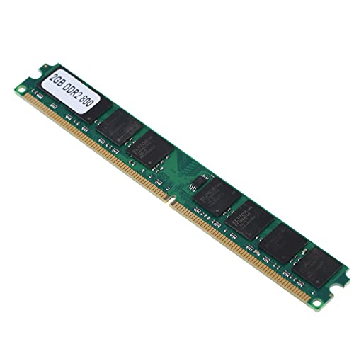 Goshyda Speicher-RAM, 2G 800-MHz-PC-Speicher-RAM 240Pin-Modulplatine für DDR2 PC2-6400-Desktop-Computer, kompatibel mit Intel, für AMD-Motherboard