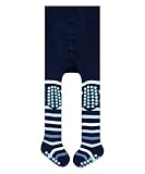 FALKE Unisex Baby Multi Stripe Strumpfhose Baumwolle Weiß Rosa viele weitere Farben Babystrumpfhose dick mit Muster bunt Vollplüschstrumpfhose gestreift mit Ringel 1 Stück