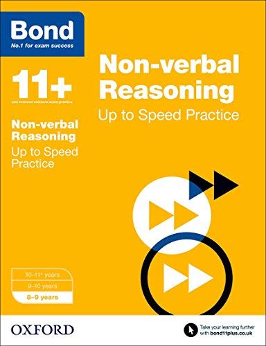 Image of Bond 11+: Non-Verbal Reasoning: Up to Speed Papers: 8-9 Years by Alison Primrose (2015-03-05)