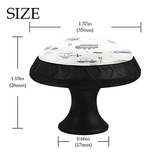 Boutons de tiroir de 35mm lot de 12 pour rénover une commode de crèche - 5
