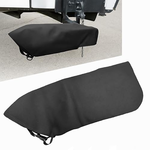 Tow Bar Cover Heavy-Duty Marine Grade Black Chloroprene Rubber Tow Bar Storage, Tow Bar Covers Universal for SUV, 055-3 Motorhome Mounted Tow Bars, Suitable for All Sterlings Falcons Blackhawk Towbars