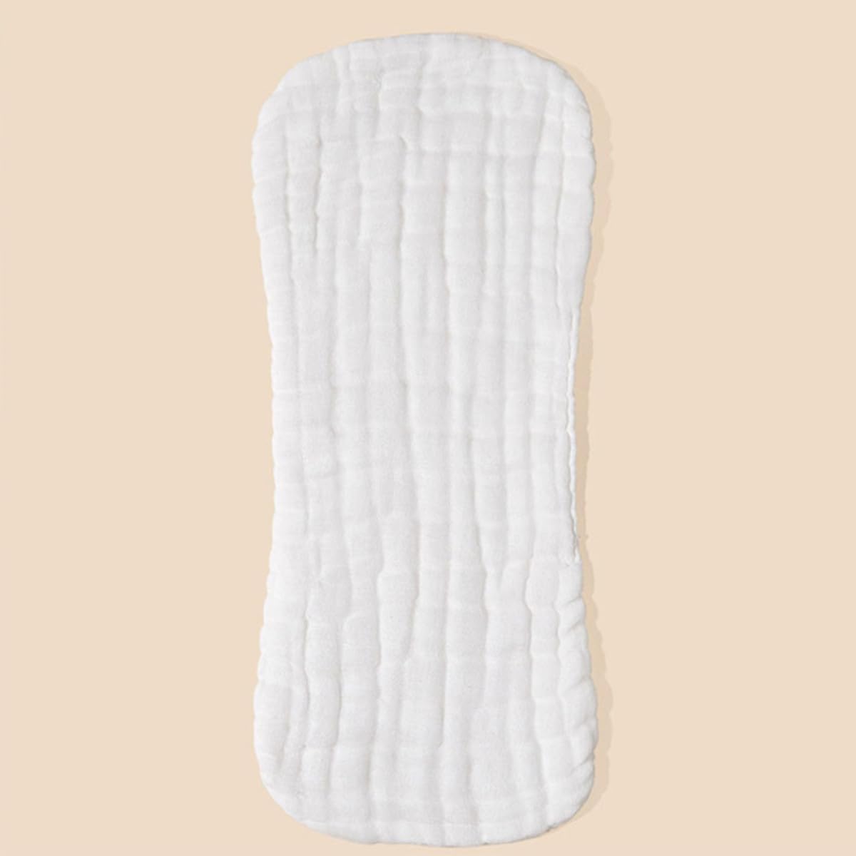 5pcs Reusable Pure Cotton Diaper Liners for Newborns Months Soft Breathable Stretchable Cloth for Absorbent Diapers for Home Travel and Outings
