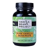 Organic Vanilla Bean Paste | Baking Necessity | Pure Vanilla for Cooking | Vanilla Bean Project | 4 Ounces