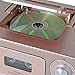 Portable Stereo CD Player with Bluetooth, AM/FM Stereo Radio and Cassette Player/Recorder (Rose & Gold)