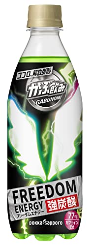 AMAZON用広告.ポッカサッポロ がぶ飲みフリーダムエナジー 500ml×24本.