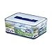 Lock&Lock 159-Fluid Ounce Rectangular Container with Handle and Tray, Tall, 19-1/2-Cup