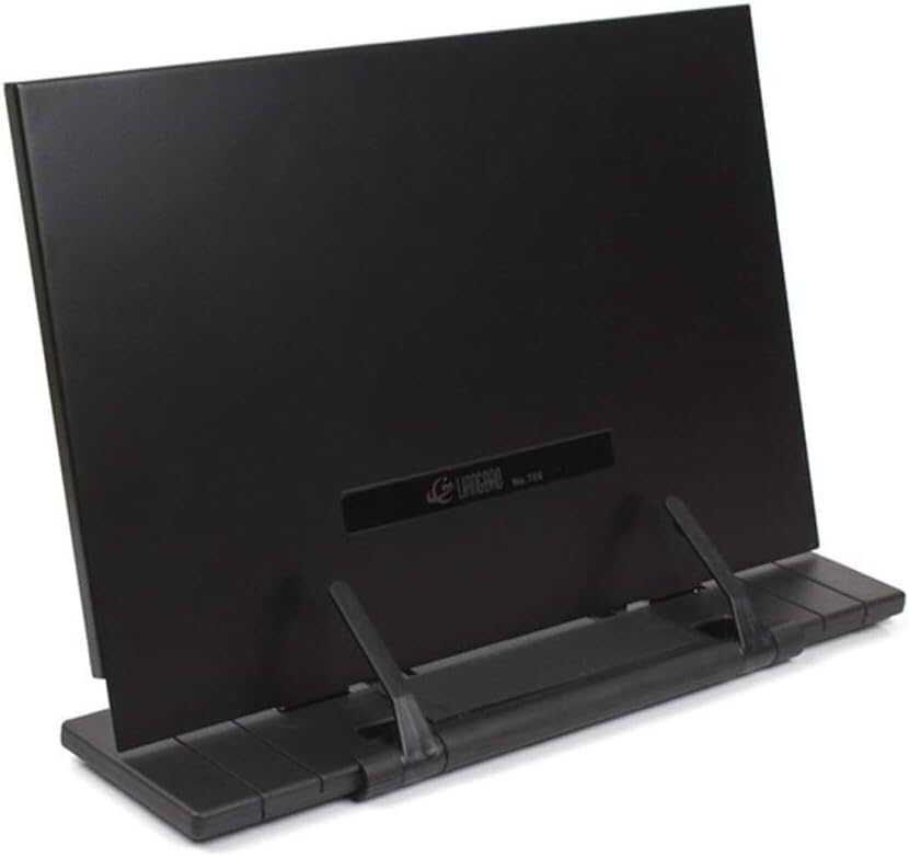 Support de lecture en métal réglable et pliable pour livre