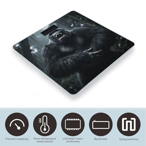 Báscula Digital de Baño con Pantalla LCD VstaDank miniatura 3