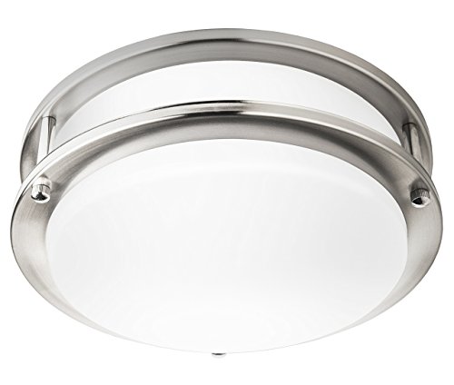 Hyperikon 10 Inch Ceiling Light, 65 Watt Replacement (10W), LED Flush Mount, 4000K Daylight, Dimmable