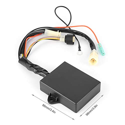 Bobina de ignição, caixa CDI, materiais antiferrugem, liga de alumínio, desempenho estável, durável,