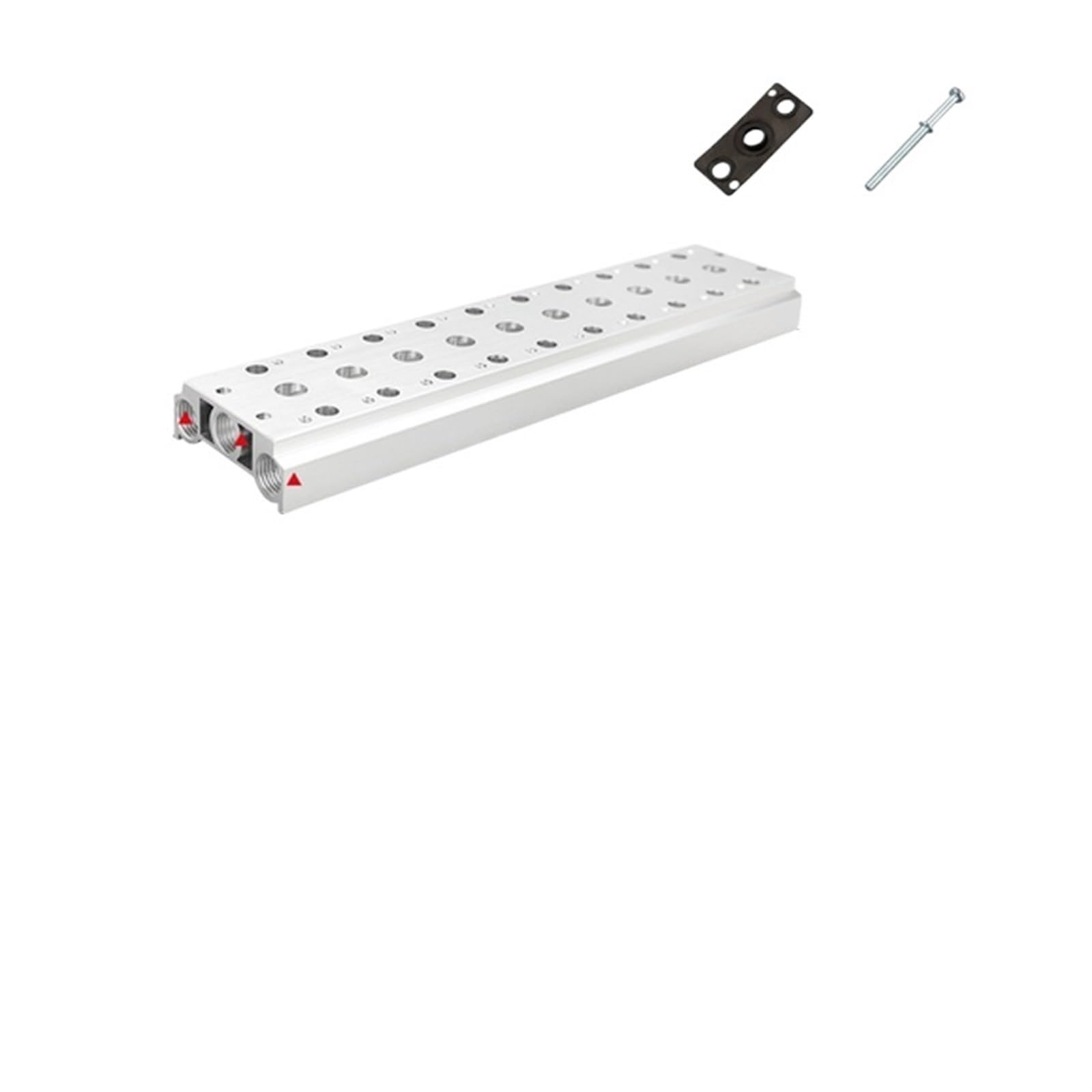 Collecteur 200M 10F pour embase d'électrovanne 4V210 pneumatique