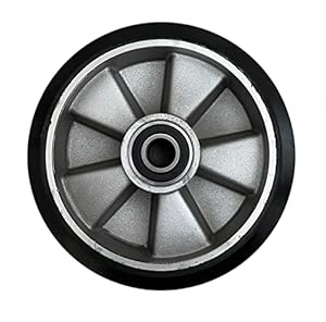 Oswald Transportgeräte Hubwagenrad Gummi 200 x 50 mm