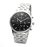 エンポリオ アルマーニ EMPORIO ARMANI ラムダ クロノグラフ クオーツ メンズ 腕時計 AR11017 ブラック [並行輸入品]
