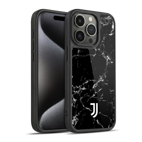 Affichez votre amour de la Juventus sur votre iPhone 15 Pro en marbre noir