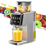 VCK Cold Press Juicer - Large 5.12' Feed Chute, Easy to Clean, Slow Masticating Juicer for Nutrient Retention, Quiet 250W Motor, High Juice Yield, Leakproof - Fruits, Vegetables & Leafy Greens