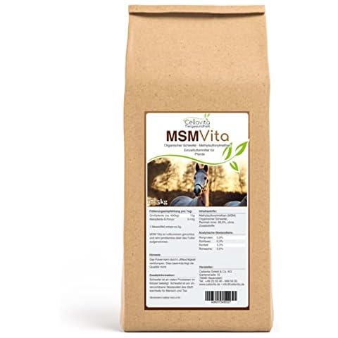 Cellavita MSM - Azufre orgánico para caballos Cover