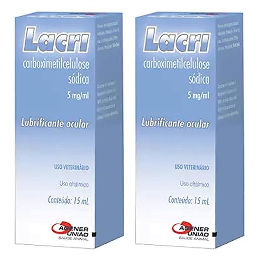 Combo 2un Lacri 15ml Lubrificante Ocular Agener