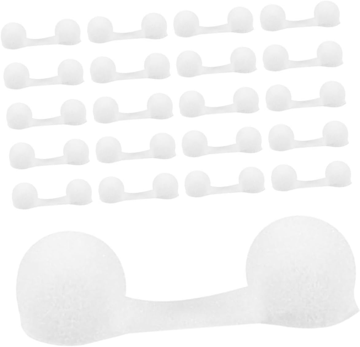 50pcs Reusable Nose Plugs for Dust Breathable and Washable Nasal Filters for Sanding and Grinding Compact and Portable Design for Indoor and Outdoor Use