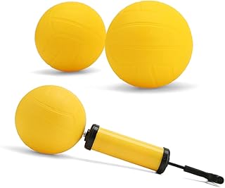 metaball Spike Replacement Game Balls 3-Pack with Pump Compatible with Spike Standard Game Set (Balls 3-Pack (3.5 inch) with Pump)