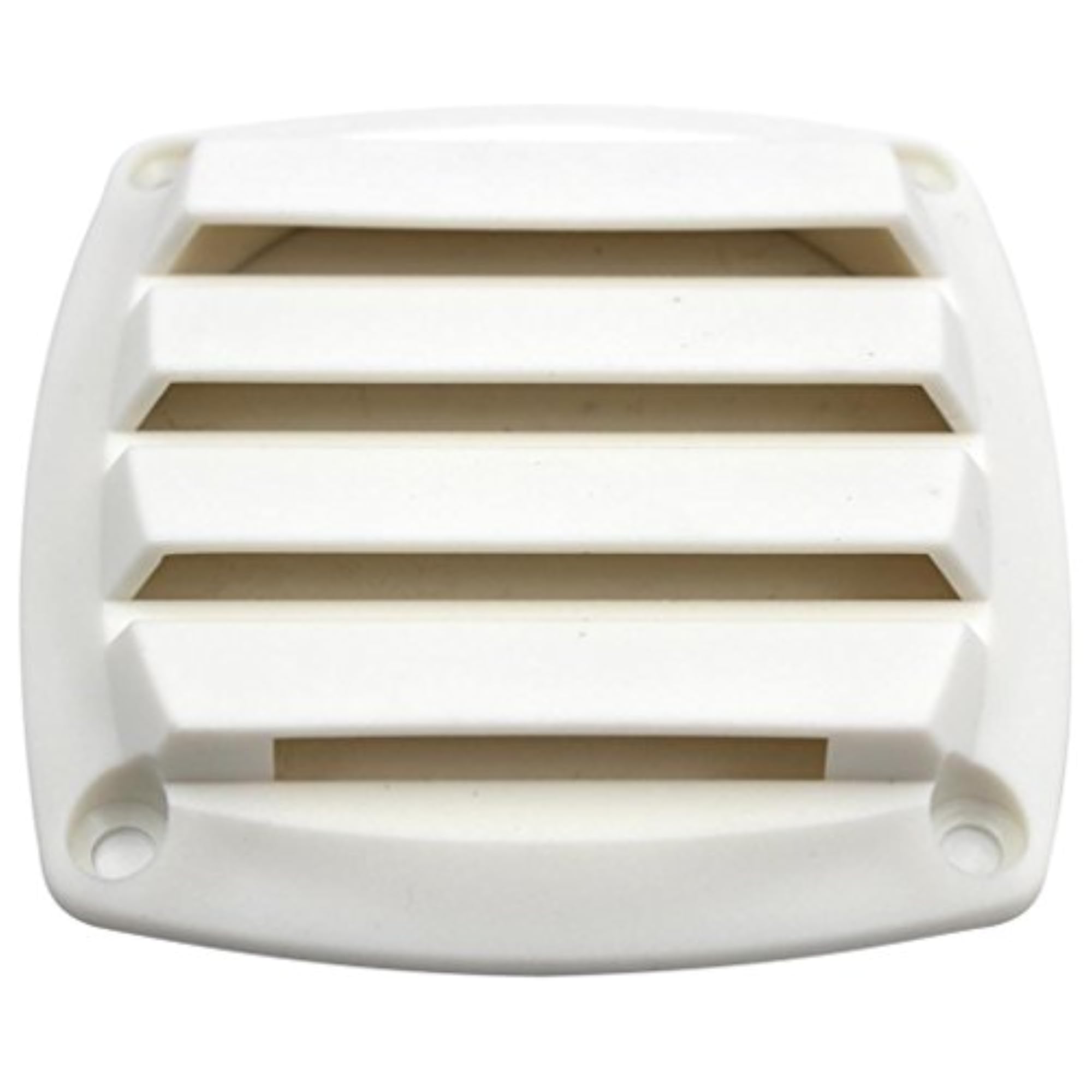 Plastic Boat Hose Intake Vent Cover, 3 Inch White