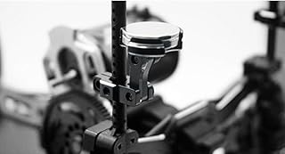 Yeah Racing Aluminum CNC Magnetic Invisible Body Mount (Black)