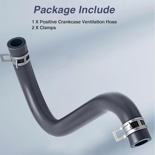FUSCH Upgraded CSM Rubber Positive Crankcase Ventilation Hose Compatible with Chevrolet Malibu 2.4L 2008-2012 Pontiac G6 2.4L 2008-2010 Saturn Aura 2008-2009 2.4L Replace #: 12617908 by FUSCH - Image 6