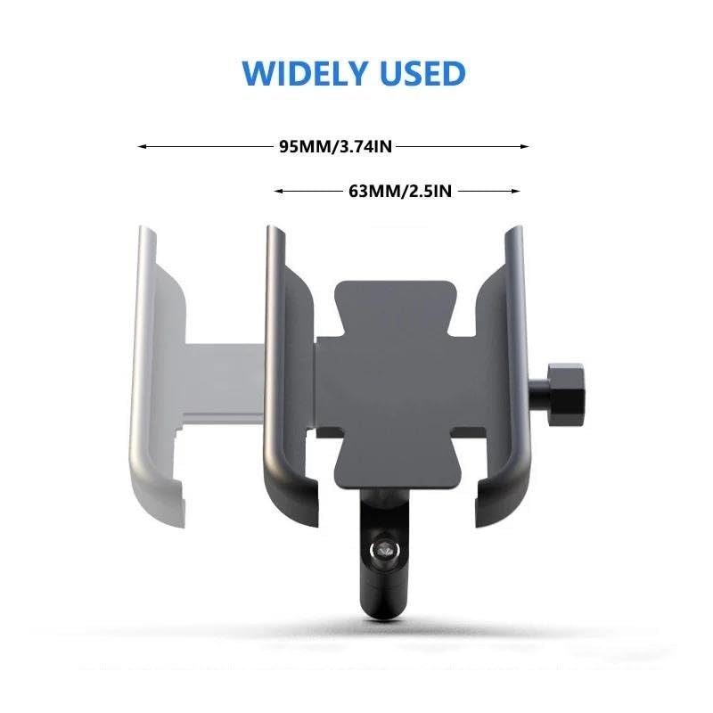 Soporte para teléfono móvil GPS y accesorios manillar de motocicleta SH300 2