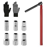 HURODZ Standhahnmutterschlüssel, 8-14mm Standhahnschlüssel Wasserhahn Montagewerkzeug Armaturenschlüssel, Ringschlüssel Universalwerkzeug für Sanitärinstallationen Waschbeckenarmatur