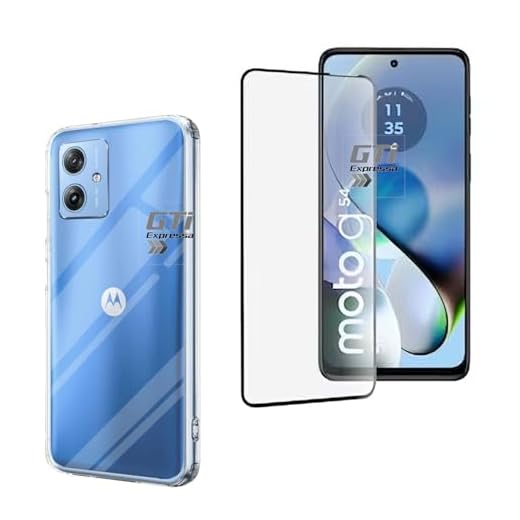 Kit Capa Anti Impacto e Película de Cerâmica Compatível Com Motorola Moto G54