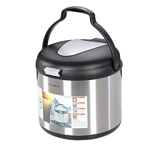 Tayama TXM-70CFZR Stainless Steel Thermal Cooker,Black,7 Qt.,Txm-70Cfzr thumb #1