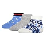 Tommy Hilfiger Stars and Stripes Baby Gift Box Calcetín clásico, Blue Combo, 19 para Bebés