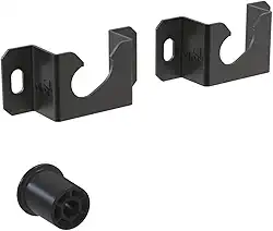 Suporte Fixo Universal de Parede, Capacidade até 100 kg, Padrão VESA mínimo 75x75mm (Horizontal x Vertical), TVs 14" a 100", Preto, UNI88, ELG