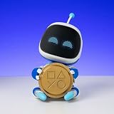 Astro Bot skarbonka – 18 cm interaktywne pudełko na monety z efektami dźwiękowymi, świnka skarbonka na baterie, dla dzieci i graczy | Paladone