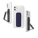 Produktbild CLCKR Handy Griff und ausziehbarer Ständer, Universal Handy Griffhalterung mit unterschiedlichen Ansichtswinkeln für iPhone, Samsung, Telefone, Tablets und viele mehr, Navy Pebbled Lines
