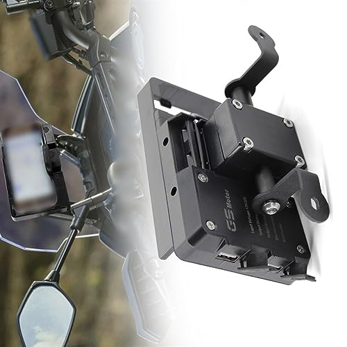 Support GPS Moto Tracer 7 Anti-Vibrations en Aluminium pour Smartphone